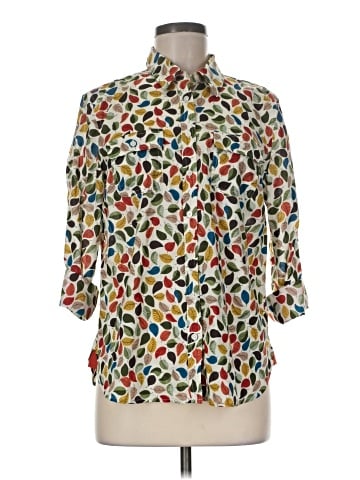 Talbots Outlet 3/4 Sleeve Button-Down Shirt (view 1)