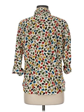 Talbots Outlet 3/4 Sleeve Button-Down Shirt (view 2)