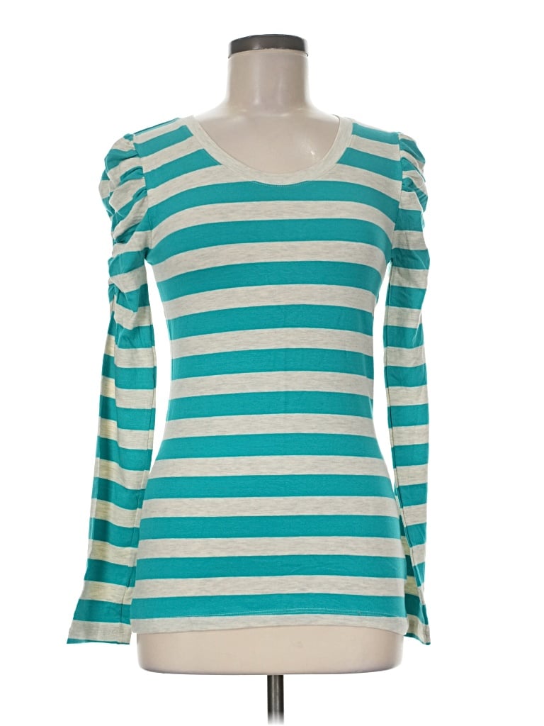 Pre-owned Papaya 3/4 Sleeve T-shirt In Teal