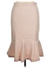 Ann Taylor Solid Tan Formal Skirt Size 14 - photo 1