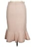 Ann Taylor Solid Tan Formal Skirt Size 14 - photo 2