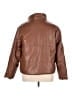 Ci Sono 100% Polyester Solid Brown Jacket Size 1X - photo 2