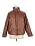 Ci Sono 100% Polyester Solid Brown Jacket Size 1X - photo 1