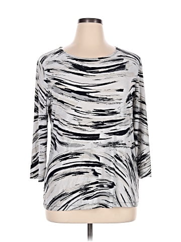 JM Collection 3/4 Sleeve T-Shirt (view 1)