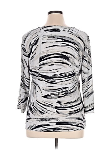JM Collection 3/4 Sleeve T-Shirt (view 2)