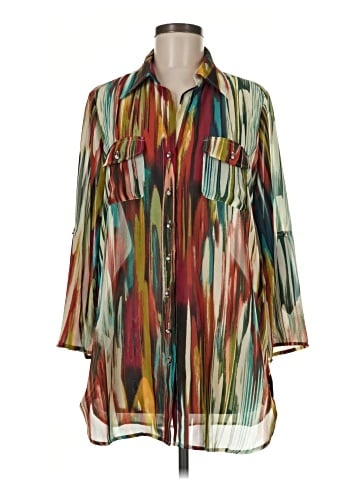 Sunny Leigh Long Sleeve Button-Down Shirt (view 1)