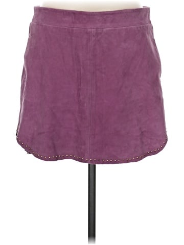 Karina Grimaldi Leather Skirt (view 1)