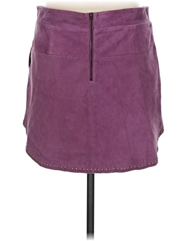 Karina Grimaldi Leather Skirt (view 2)