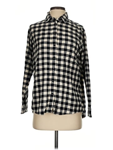 Uniqlo Long Sleeve Button-Down Shirt (view 1)