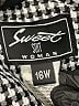 Sweet Suits 100% Polyester Houndstooth Gray Blazer Size 16 - photo 6