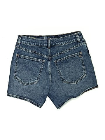Madewell The Perfect Vintage Mid-Length Jean Short in Manton Wash (view 2)