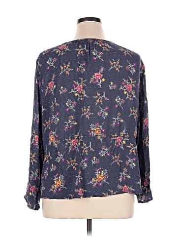 Caslon 3/4 Sleeve Blouse (view 2)