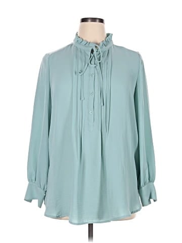 Simply Vera Vera Wang Long Sleeve Blouse (view 1)
