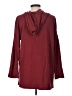Soft Surroundings Burgundy Pullover Hoodie Size L - photo 2