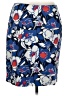 Talbots Print Blue Casual Skirt Size 8 Petite - photo 1