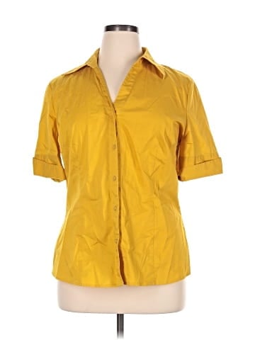 Worthington Short Sleeve Blouse (view 1)