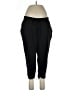 Torrid Solid Black Track Pants Size Lg Plus (0) - photo 1