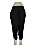 Torrid Solid Black Track Pants Size Lg Plus (0) - photo 2