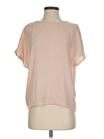 Zara Basic Short Sleeve Blouse (view 1)