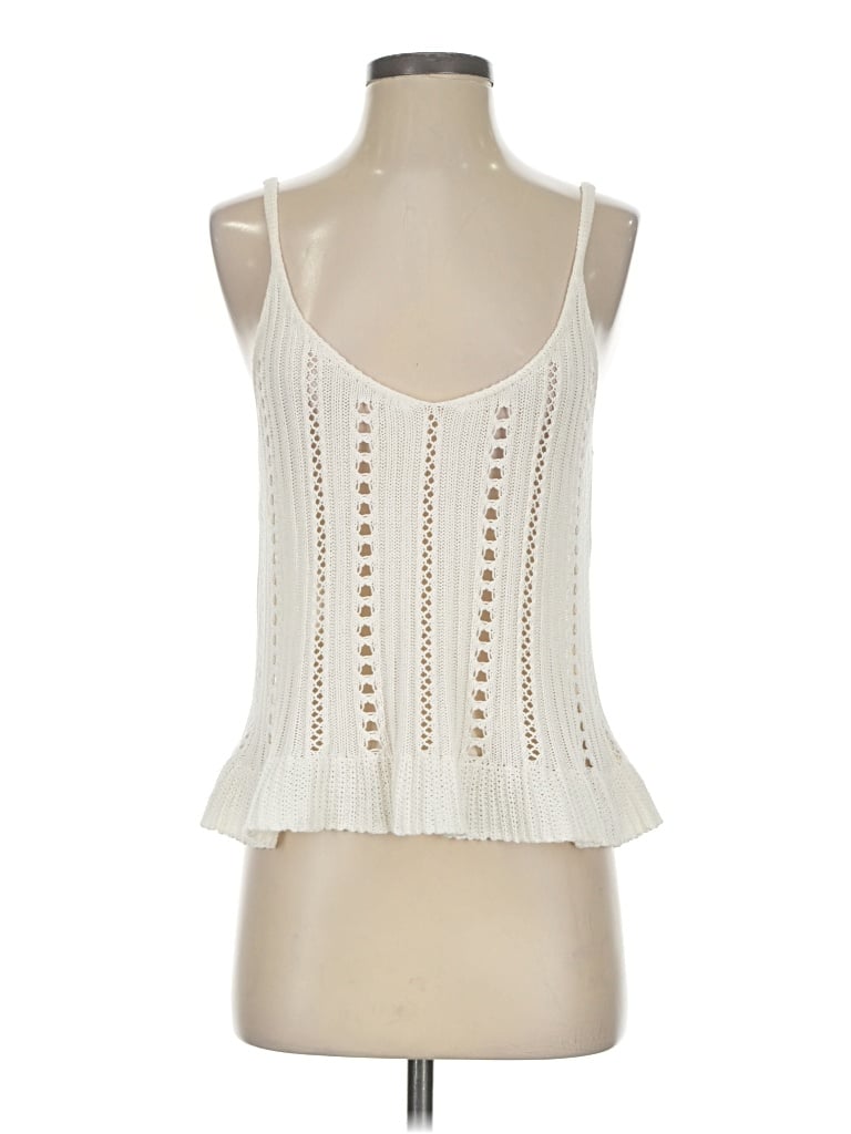 Pre-owned Universal Thread Sleeveless Top Ivory Sweetheart Neckline Tops