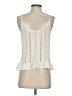 Universal Thread 100% Cotton Ivory Sleeveless Top Size XS - photo 2