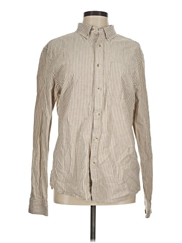 Banana Republic Factory Store Long Sleeve Button-Down Shirt (view 1)