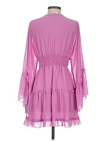 Lavender Brown Cocktail Dress (view 2)