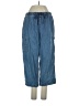 Basic Editions Blue Cargo Pants Size S - photo 1