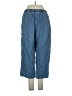 Basic Editions Blue Cargo Pants Size S - photo 2