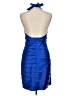 BCBGMAXAZRIA 100% Polyester Blue Cocktail Dress Size 10 - photo 2