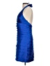 BCBGMAXAZRIA 100% Polyester Blue Cocktail Dress Size 10 - photo 5