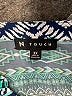 N Touch Chevron-herringbone Teal 3/4 Sleeve Blouse Size 3X - photo 7