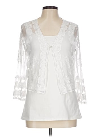 Rabbit Rabbit Rabbit Designs 3/4 Sleeve Blouse (view 1)