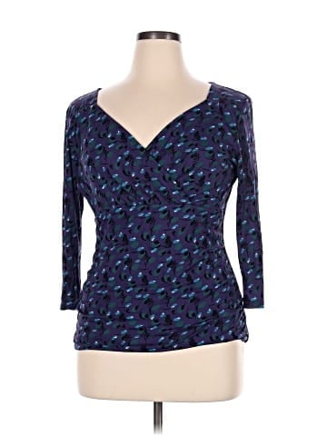 Semantiks 3/4 Sleeve Top (view 1)