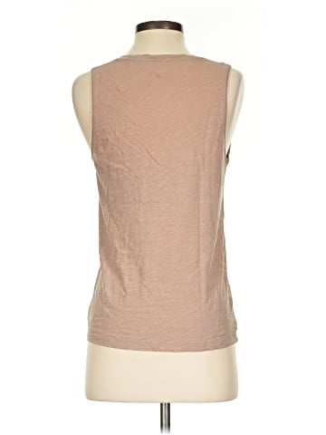 Madewell Whisper Cotton V-Neck Pocket Tank (view 2)