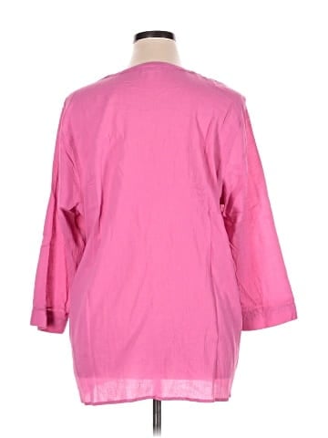 J.Jill 3/4 Sleeve Blouse (view 2)