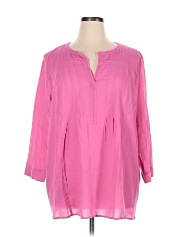 J.Jill 3/4 Sleeve Blouse (view 1)