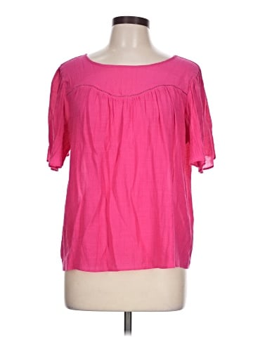NANETTE Nanette Lepore Short Sleeve Blouse (view 1)