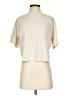 Universal Thread 100% Cotton Solid Ivory Short Sleeve Turtleneck Size XS - photo 1