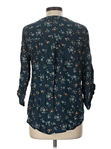 Pale Sky 3/4 Sleeve Blouse (view 2)