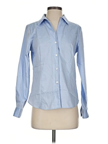 Jones New York Long Sleeve Button-Down Shirt (view 1)