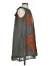 Assorted Brands 100% Polyester Graphic Gray Casual Dress Size S - photo 4