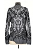 Talbots Paisley Gray Cardigan Size S - photo 2