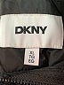 DKNY 100% Polyester Argyle Black Coat Size XL - photo 6