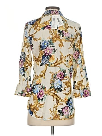 L'Agence 3/4 Sleeve Blouse (view 2)