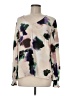CAbi 100% Polyester Ivory Long Sleeve Blouse Size M - photo 1