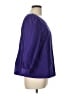 Talbots 100% Polyester Purple 3/4 Sleeve Blouse Size L - photo 4