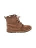 Ugg 100% Leather Brown Ankle Boots Size 4 - photo 1