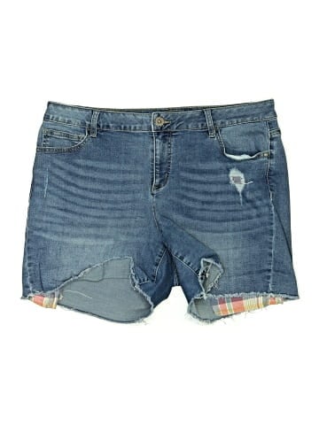 C established 1946 Denim Shorts (view 1)