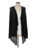 August Silk Black Cardigan Size L - photo 1